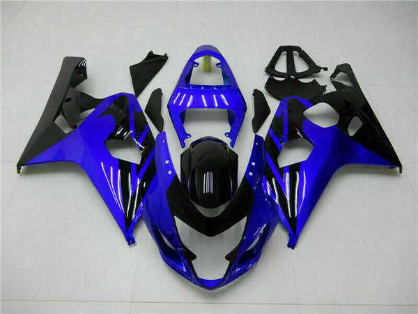 MSB Injection Mold Blue Fairing Fit for  2004 2005 GSXR 600 750 n050