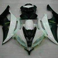 MS Injection Plastic White Black Fairing Fit for Yamaha 2008-2016 YZF R6 g043