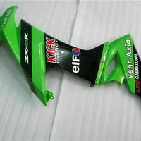 MSA Fit for  2008-2010 ZX10R ZX-10R ABS Green Black Injection Fairing t012-T