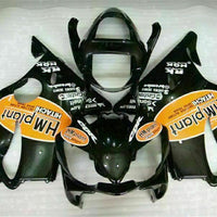 MS Injection Orange Black Fairing Plastic Fit for Honda 2001-2003 CBR600 F4I u022