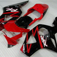 MSA Red Black Injection Fairing Kit Fit for Honda 2002 2003 CBR954RR 900RR v025