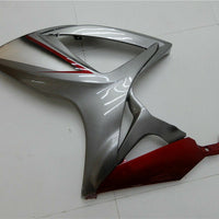 MSA Injection Red Silver Fairing Kit Fit for  2006 2007 GSXR 600 750 a006y