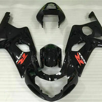 MS Injection Mold Black Fairing ABS Kit Fit for  2000-2002 GSXR 1000 o005