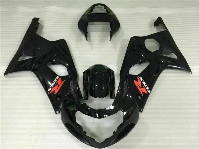 MS Injection Mold Black Fairing ABS Kit Fit for  2000-2002 GSXR 1000 o005