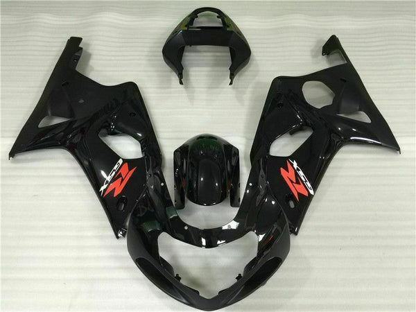 MS Injection Mold Black Fairing ABS Kit Fit for  2000-2002 GSXR 1000 o005