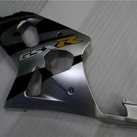 MS Injection Mold Silver Black Fairing Fit for  2000-2002 GSXR 1000 n001