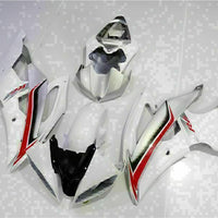 NT Injection White Plastic Fairing Cowl Fit for Yamaha 2008-2016 YZF R6 N052