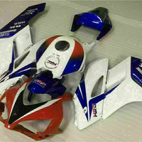 MS Injection White Blue Red Fairing Kit Fit for Honda2004-2005 CBR1000RR u0127