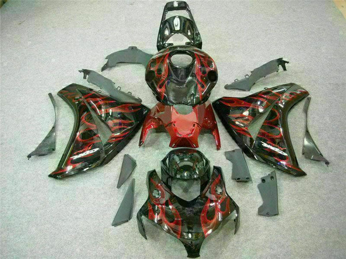 NT Injection ABS Red Flame Fairing Kit Fit for Honda 2008-2011 CBR1000RR N036