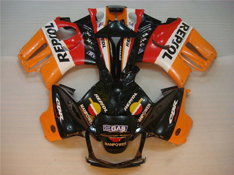 NT Fairing Fit for Honda 1997-1998 CBR600 F3 U017- Msa Black Orange 600f | ABS Injection