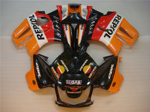 MSA Black Orange ABS Injection Fairing Fit for Honda 1997-1998 CBR600F3 u017