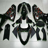MSA Fit for  Ninja 2006-2007 ZX10R Plastic ABS Injection Fairing s006