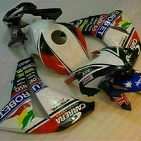 MS Injection Mold White Blue Fairing Kit Fit for Honda 2008-2011 CBR1000RR u022