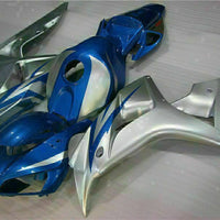 MS Injection Blue Silver Kit Fairing Fit for Honda 2006-2007 CBR1000RR Set u086