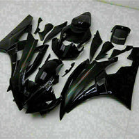 MSB Injection Kit Matte Glossy Black Fairing Fit for Yamaha 2006-2007 YZF R6 g02