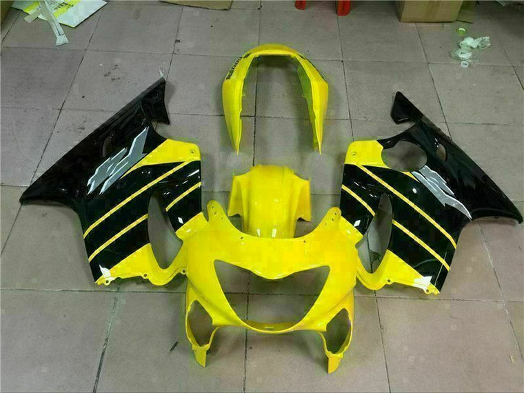 NT Fairing Fit for Honda 1999-2000 CBR600 F4 U037- Yellow Black | ABS Injection