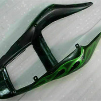 MS Injection Green Black Plastic Fairing Fit for Yamaha 1998-2002 YZF R6 g015