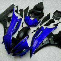 MSB Injection Blue Black Plastics Fairing Fit for Yamaha 2006-2007 YZF R6 j006