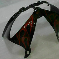 MS Injection Mold Red Flame Fairing Fit for Yamaha YZF 2003-2005 R6 & 06-09 R6S g026