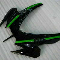 MSB Injection Black Green Fairing Fit for  2006 2007 GSXR 600 750 n052