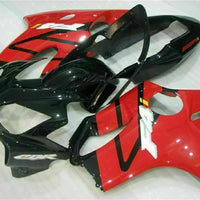 MS Injection Mold Red Black Fairing Kit Fit for Honda 2004-2007 CBR600 F4I u013