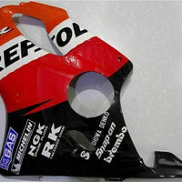MS Red Black Orange Fairing Injection Fit for Honda 1999-2000 CBR600 F4 ABS t033