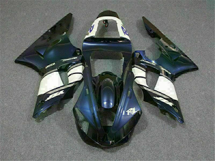 MSB Injection Mold Kit Blue Plastic Fairing Fit for Yamaha 2000-2001 YZF R1 g008
