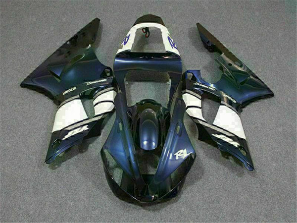 MSB Injection Mold Kit Blue Plastic Fairing Fit for Yamaha 2000-2001 YZF R1 g008