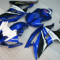 MSA Injection Mold Blue Fairing Fit for Yamaha 2008-2016 YZF R6 u033