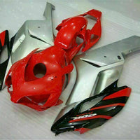 MS Injection Fairing Red Silvery Fit for ABS Honda CBR1000RR 2004-2005 u021