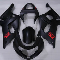 MSB Injection Mold  Black Fairing Fit for  2001-2003 GSXR 600 750 k043