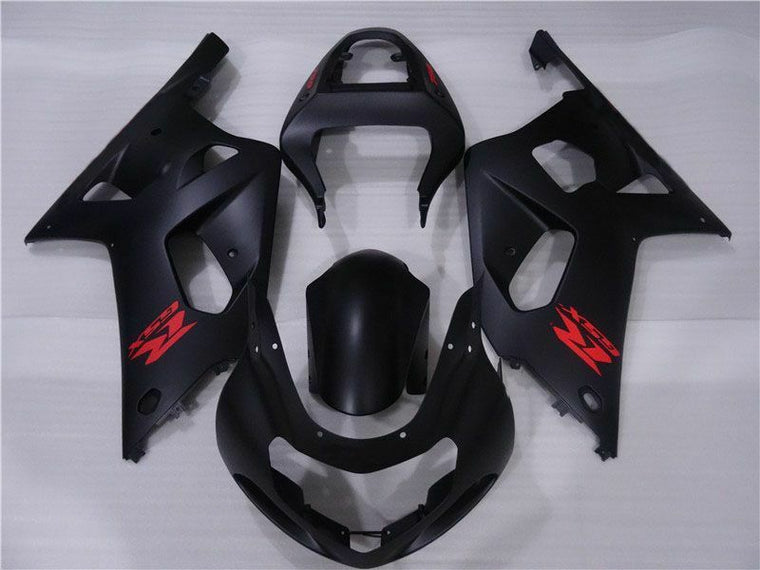 NT Fairing Fit for Suzuki 2001-2003 GSXR600/750 K043- Msb Black | ABS Injection