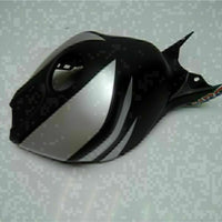 MSA Injection Matte Black Plastic Fairing  Fit for Honda 2006 2007 CBR1000RR TH v007