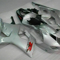 MS Injection Mold Silver ABS Kit Fairing Fit for  2003-2004 GSXR 1000 r007