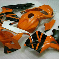 MSA Injection Mold Orange Plastic Fairing Fit for Honda 2003-2004 CBR600RR u033