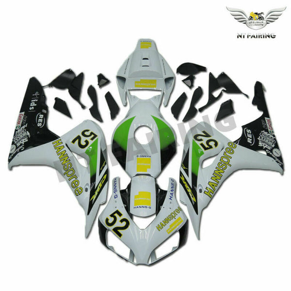 MS Injection Molded Green White Fairing Fit for Honda 2006-2007 CBR1000RR u096