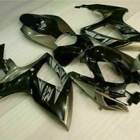 MSB Injection Black Gray Fairing Fit for  2006 2007 GSXR 600 750 o080