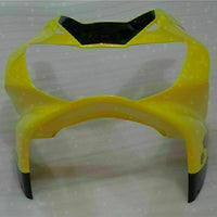 MS Injection Fairing  Black Yellow Kit Fit for ABS Honda CBR929RR 2000-2001 u06
