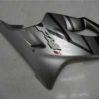 MS Injection Silver Black Fairing Kit Fit for Honda 2004-2007 CBR600 F4I u027