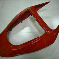 MSA Fit for  03-2004 ZX6R 636 Plastic Glossy Red Injection Fairing N012