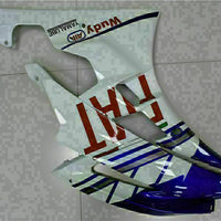 MS Injection Bodywork White Blue Fairing Fit for Yamaha 2006-2007 YZF R6 g072