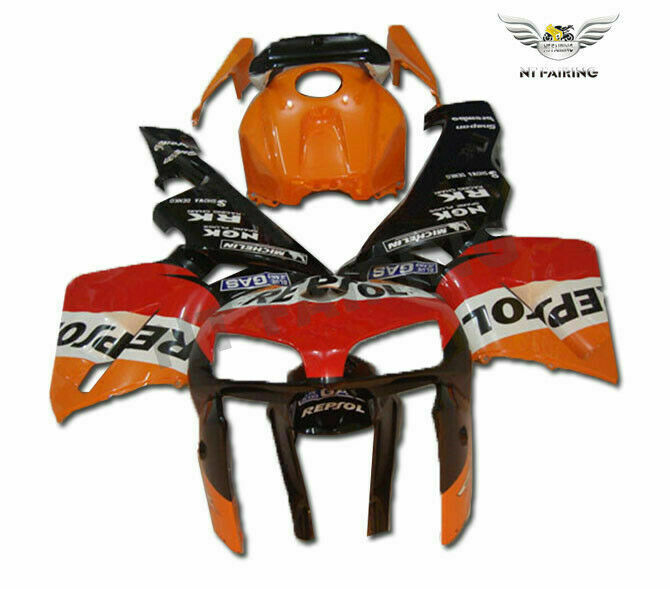 NT Fairing Fit for Honda 2005-2006 CBR600RR U010- Msa Orange Red | ABS Injection