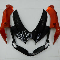 MSA Injection Orange Black Fairings Fit for  2008-2010 GSXR 600 750 o006g