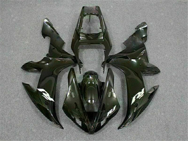 MSB Injection Mold Kit Black ABS Fairing Fit for Yamaha 2002-2003 YZF R1 g011