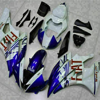 MS Injection Bodywork White Blue Fairing Fit for Yamaha 2006-2007 YZF R6 g072