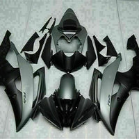 MS Injection Bodywork Grey Black Fairing Fit for Yamaha 2008-2016 YZF R6 g015e