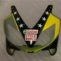 MS Injection Fairing Yellow Black Fit for Honda 2001-2003 CBR600 F4I u041