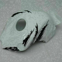 MS Injection Black White Fairing Plastic Fit for Honda 2008-2011 CBR1000RR v084