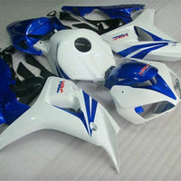 MS Injection White Blue ABS Kit Fairing Fit for Honda 2006-2007 CBR1000RR u013