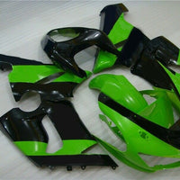 NT Complete Green Black ABS New Fairing Fit for 2005 2006 ZX6R 636 Body e07A